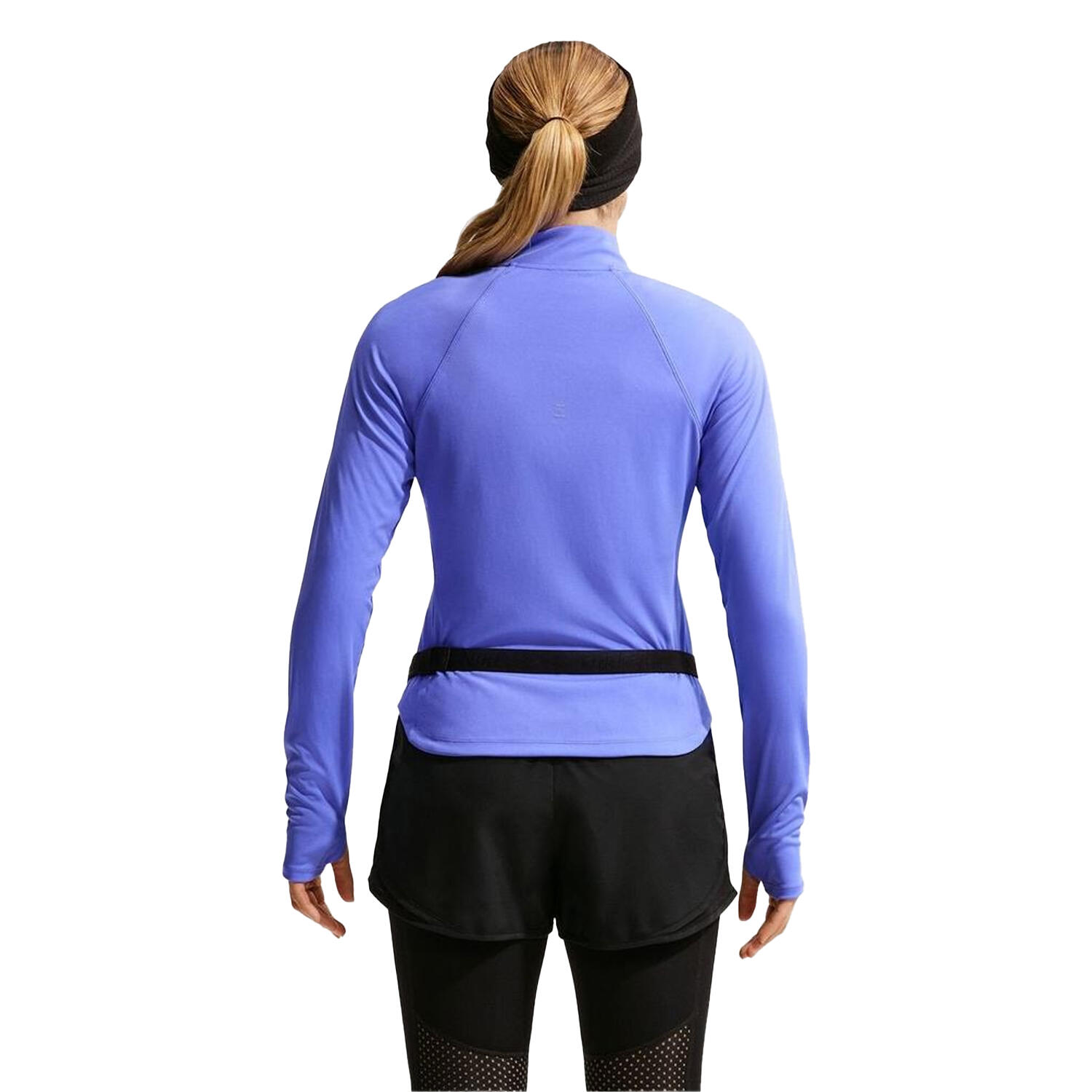 Womens/Ladies Swoosh LongSleeved Running Top (Sapphire) 3/4