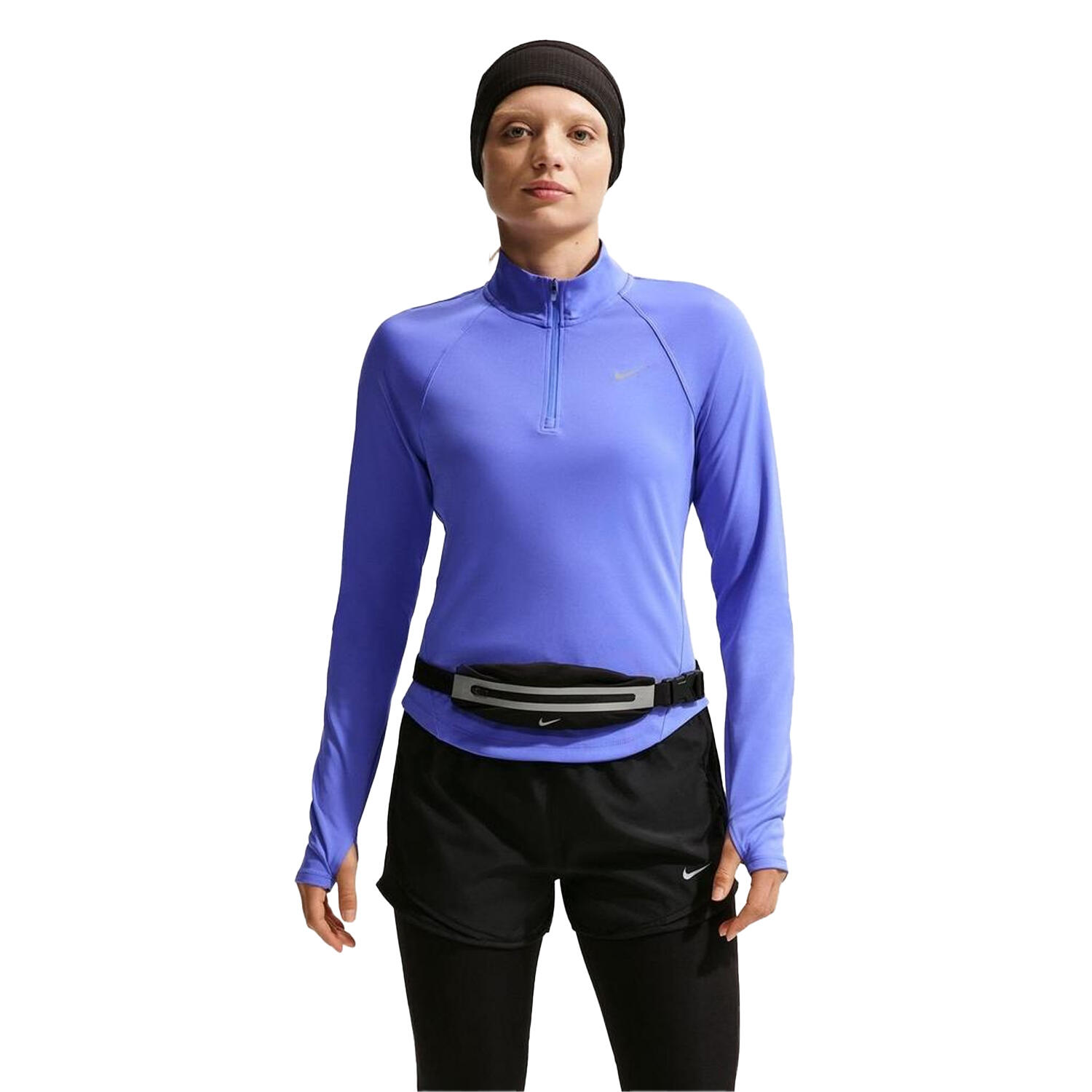 Womens/Ladies Swoosh LongSleeved Running Top (Sapphire) 2/4