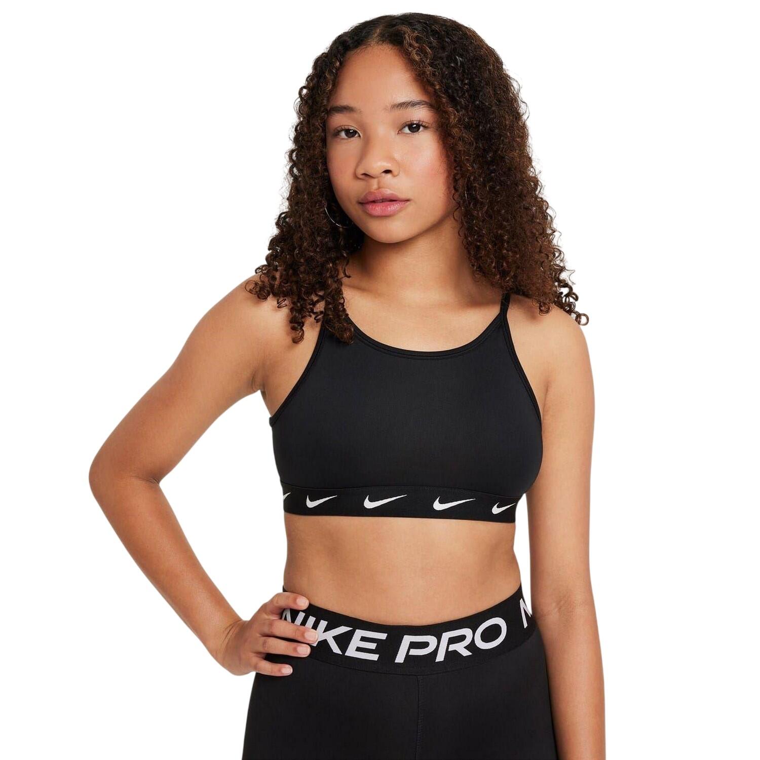 Brassière De Sport ONE Fille (Noir / Blanc) 2/4