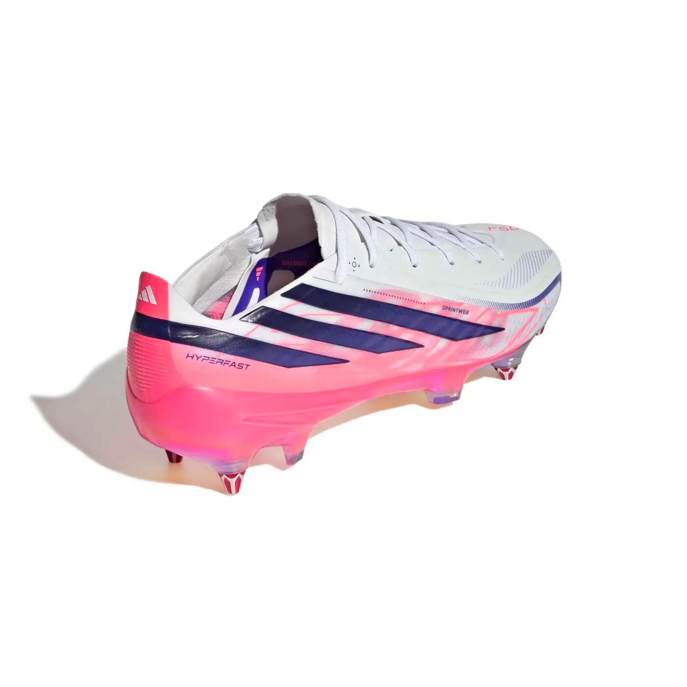 Adidas F50 Hyperfast Elite Sglite Schoenen Wit En Roze 5/7