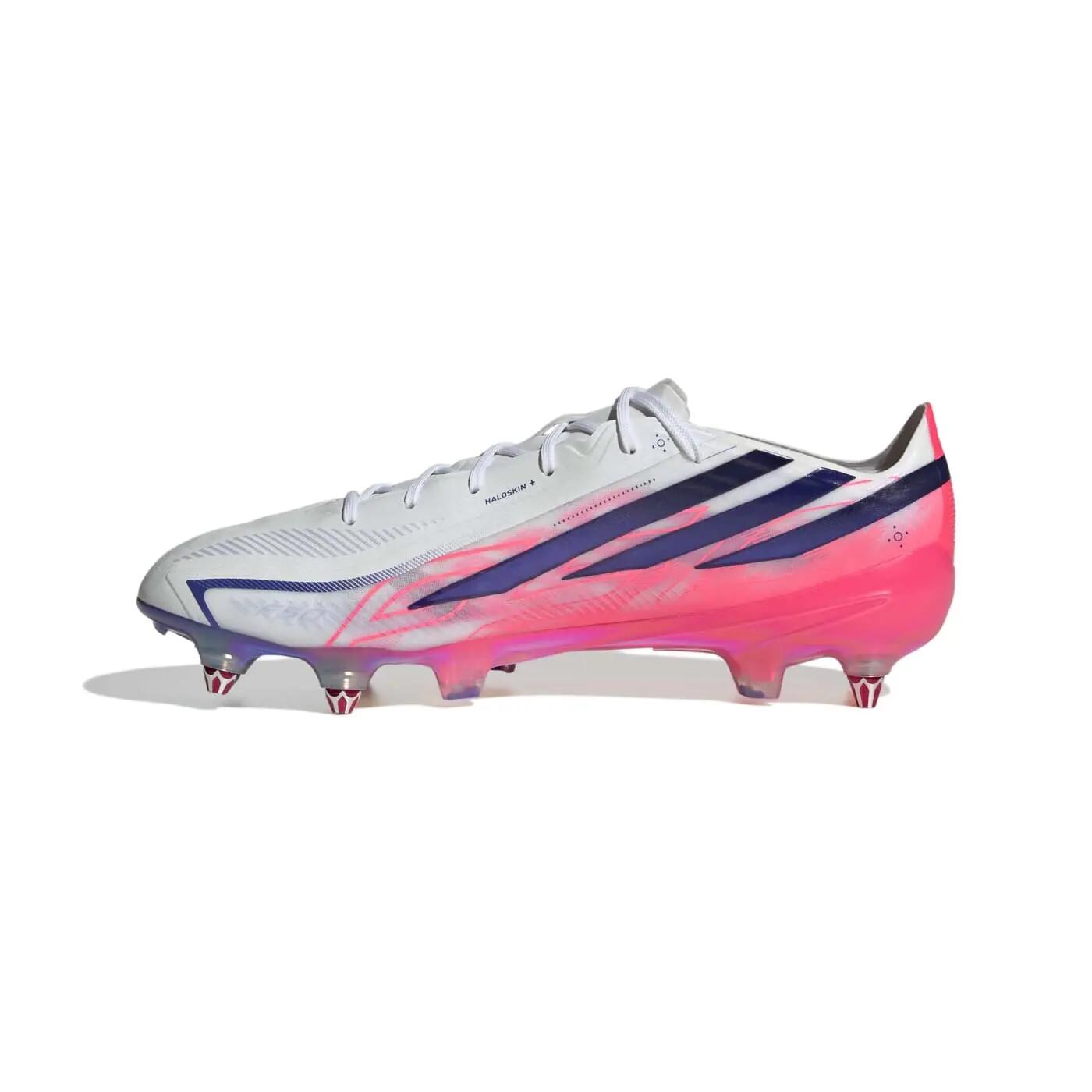 Adidas F50 Hyperfast Elite Sglite Schoenen Wit En Roze 3/7