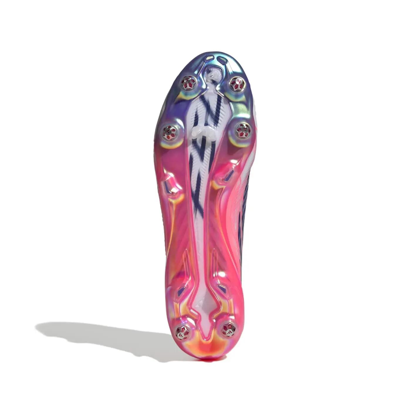 Adidas F50 Hyperfast Elite Sglite Schoenen Wit En Roze 2/7
