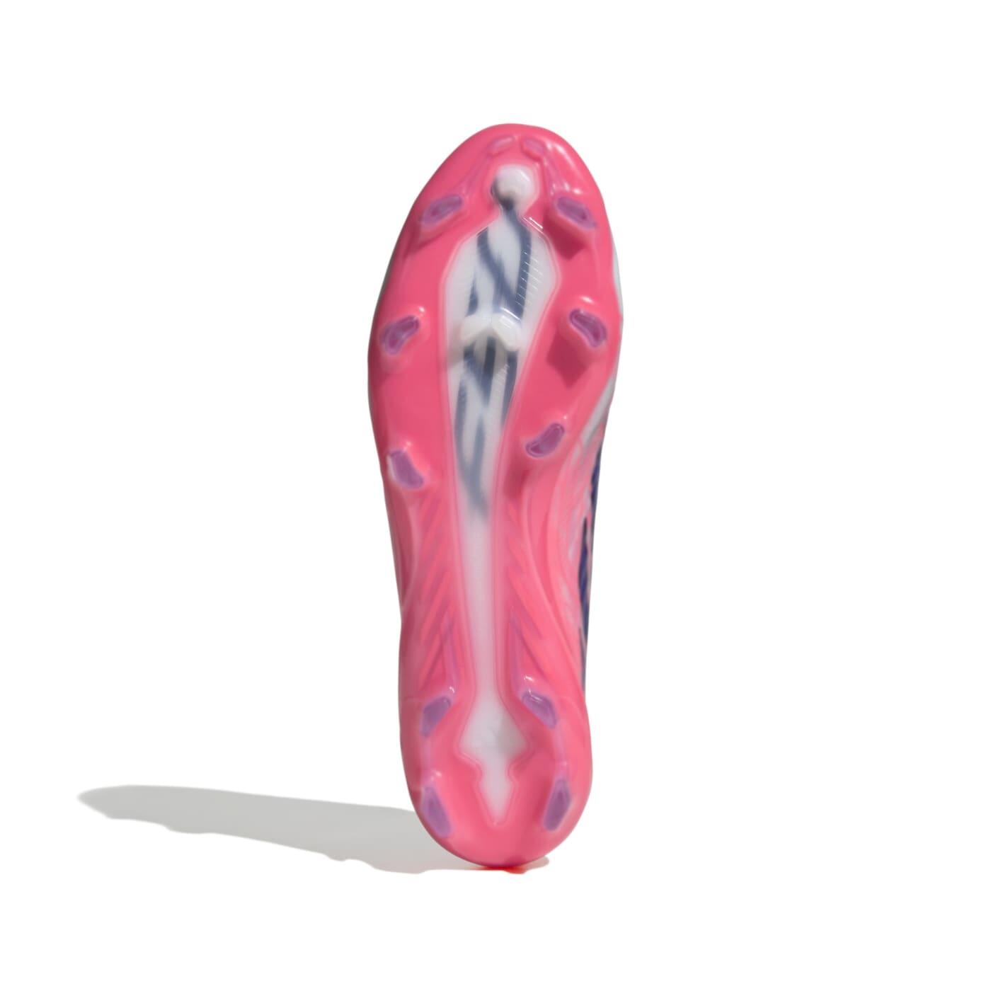 Adidas F50 Hyperfast Pro FG Branco e rosa 2/14