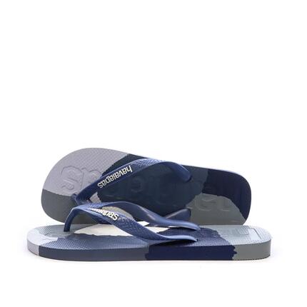 Tongs Bleu/Marine/Grise Homme Havaianas Logomania