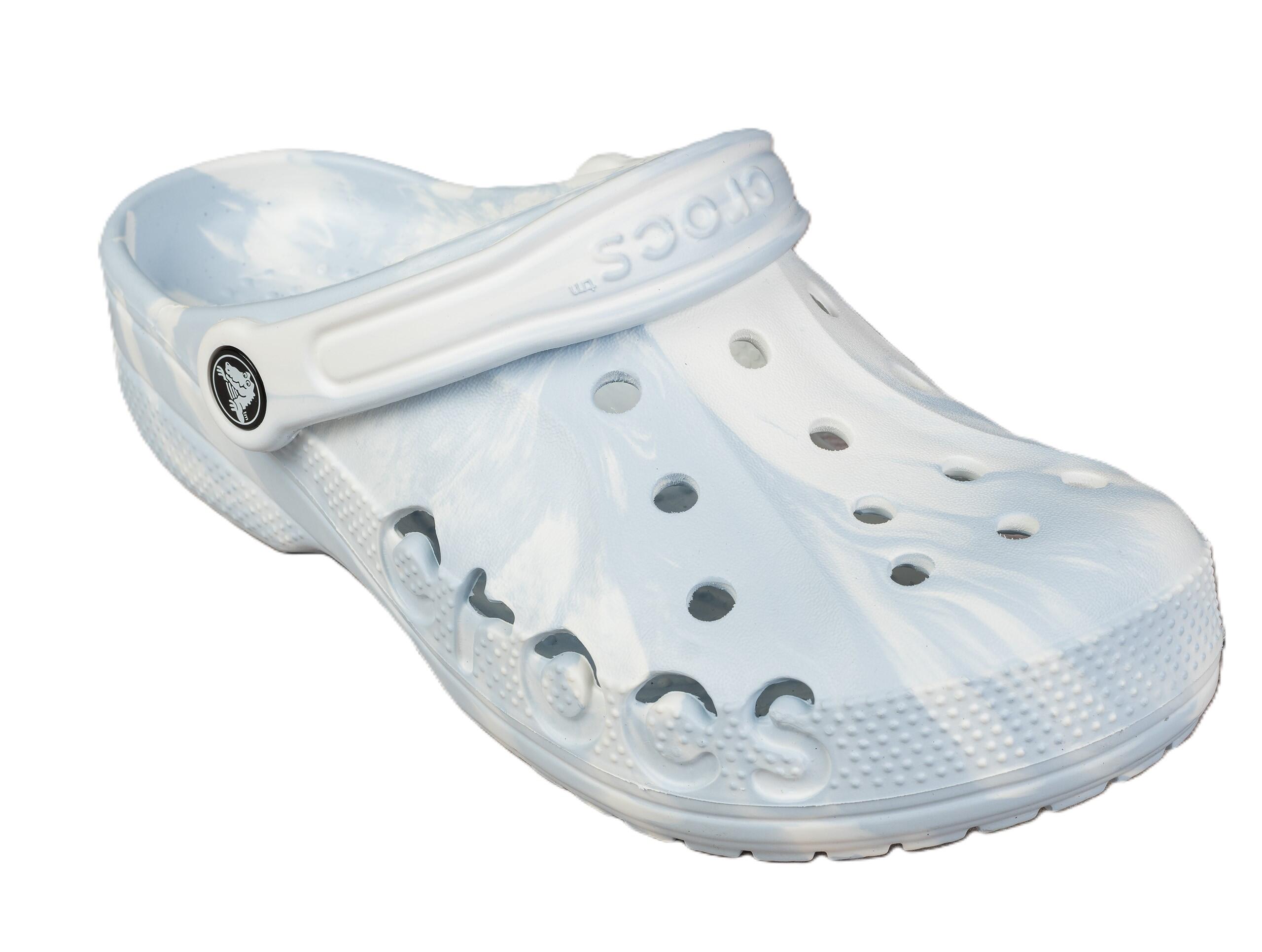 Klapki chodaki sportowe Crocs BAYA MARBLED CLOG 6/7