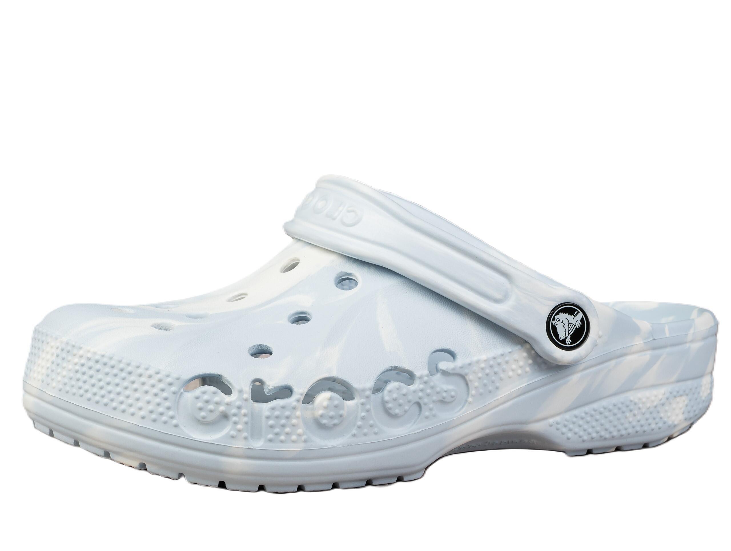Klapki chodaki sportowe Crocs BAYA MARBLED CLOG 3/7