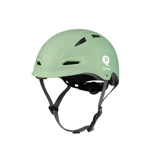 Casque Enfant Qplay - Casque de Sécurité pour Enfants - Taille S - Vert