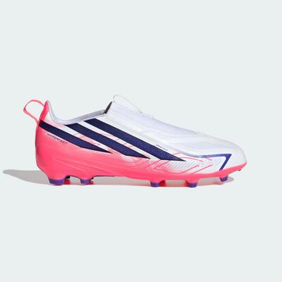 F50 hyperfast league laceless firm ground voetbalschoenen kids