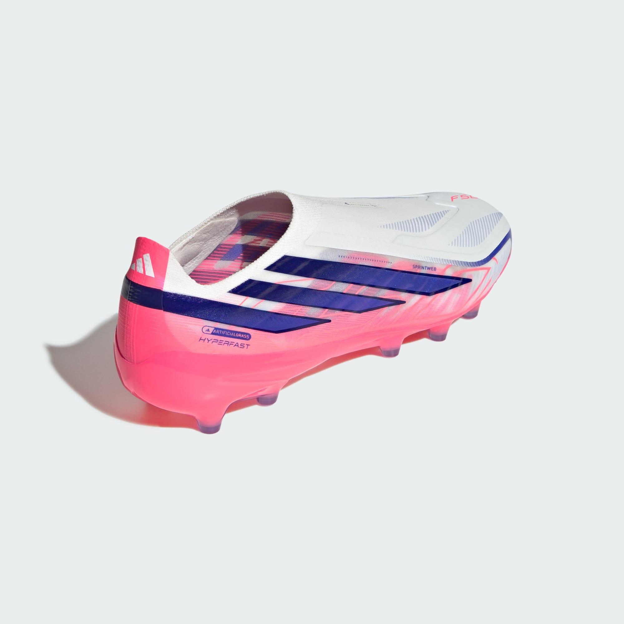 Chaussure de football sans lacets F50 Hyperfast Pro terrain synthétique 7/14