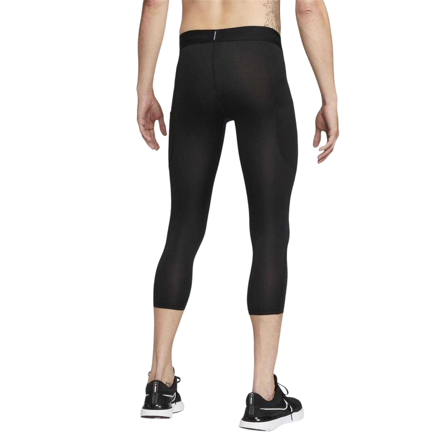 "Pro" Leggings für Herren Schwarz/Weiß 2/4