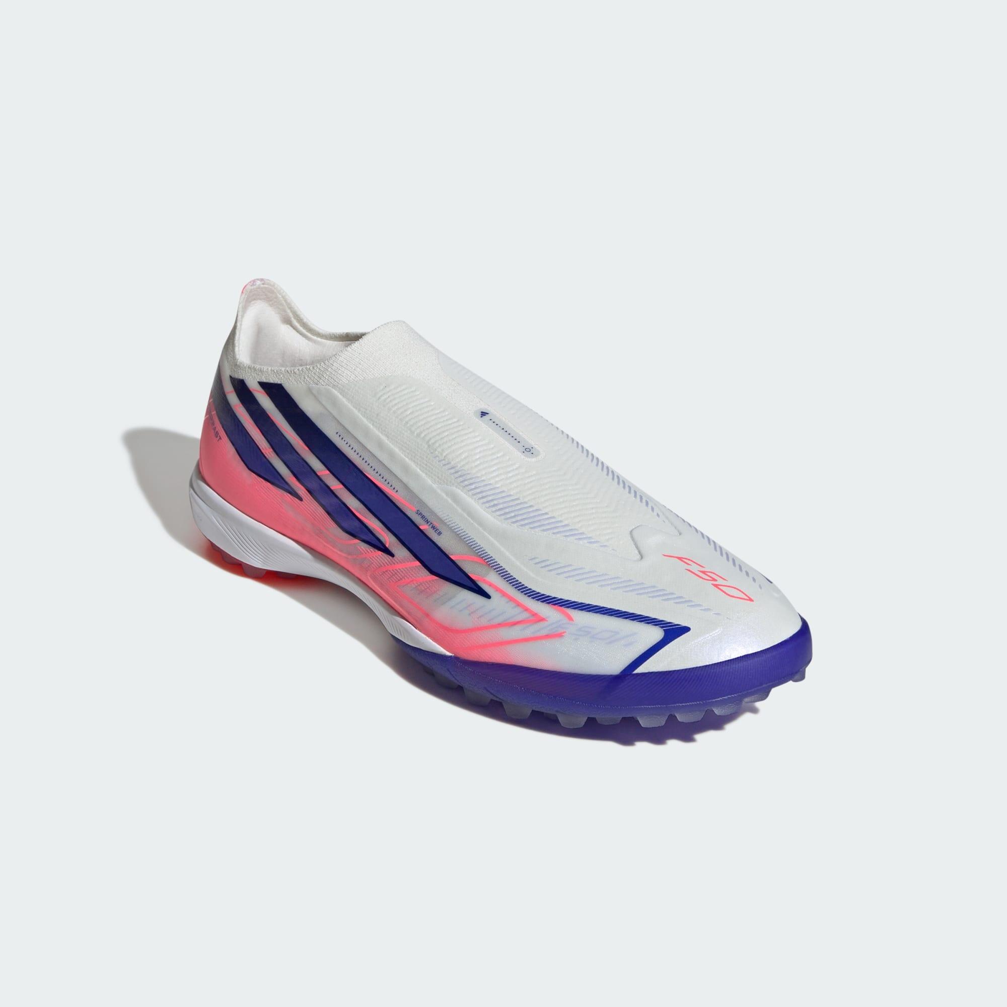 Chaussure de football sans lacets F50 Hyperfast Pro turf 4/7