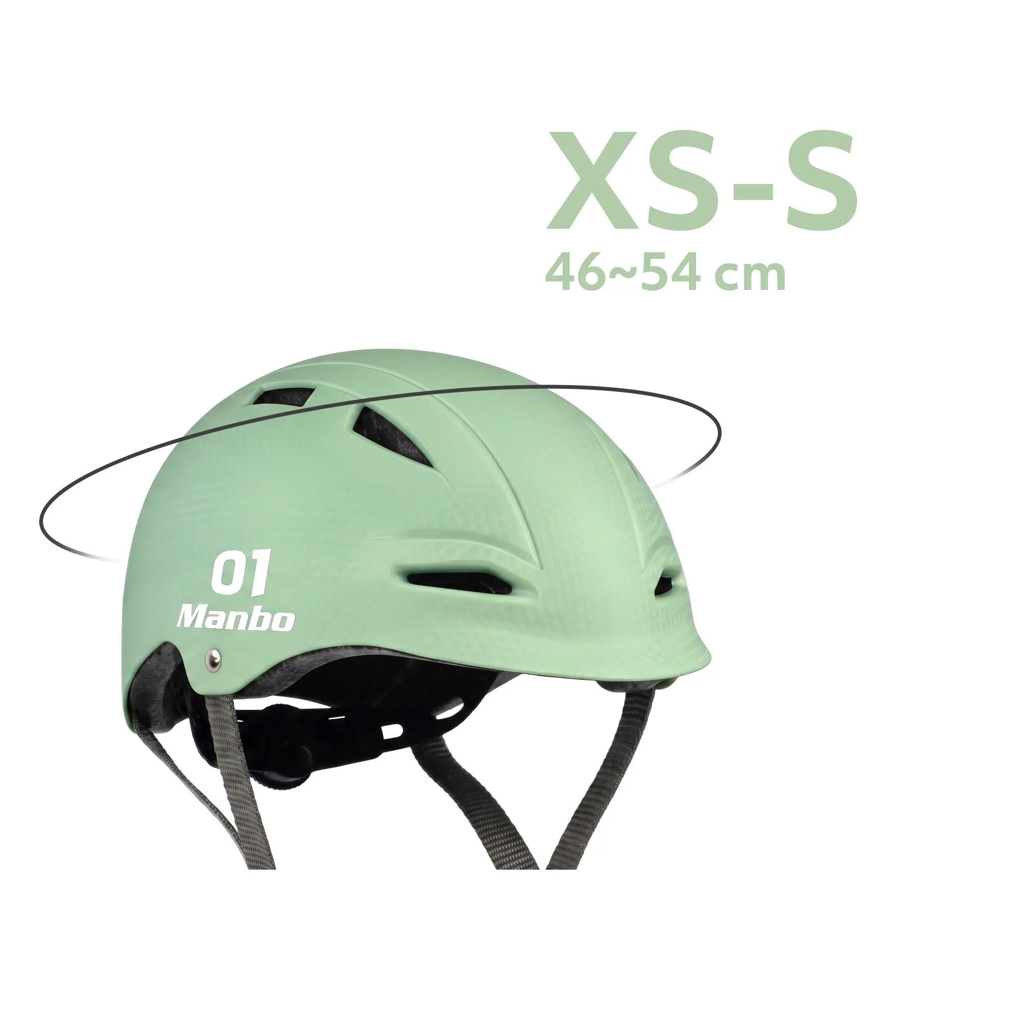 Capacete Infantil Qplay - Capacete de Segurança - Tamanho S - Verde 2/4