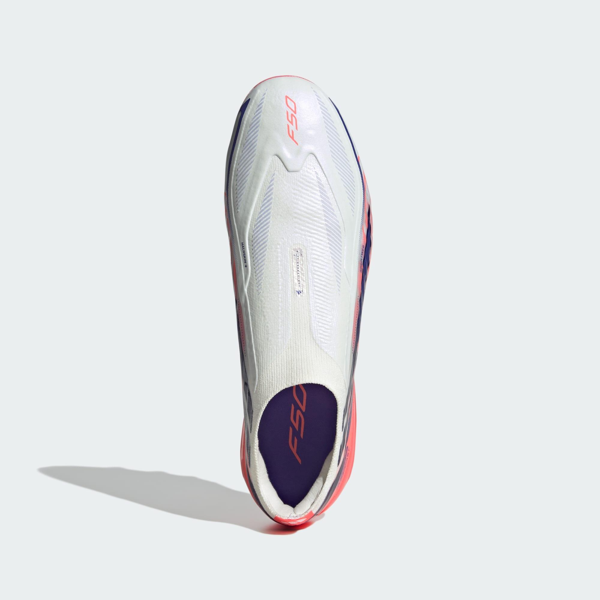 Chaussure de football sans lacets F50 Hyperfast Pro terrain synthétique 2/14