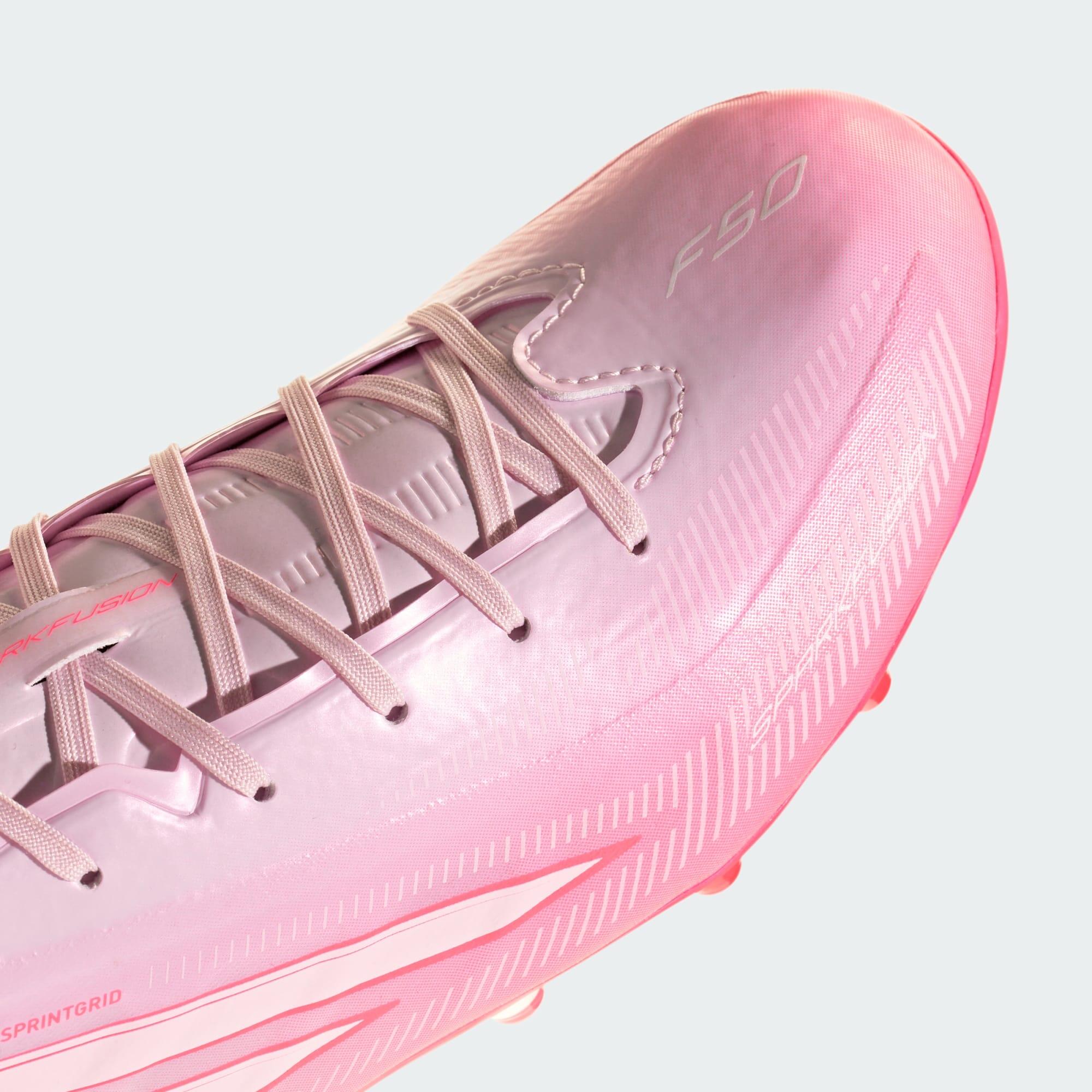 Scarpe da calcio F50 SPARKFUSION LEAGUE da donna per superfici in erba 6/7