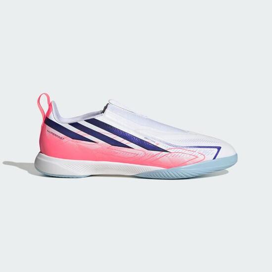 Scarpa da calcio F50 Hyperfast League Laceless Indoor bambini