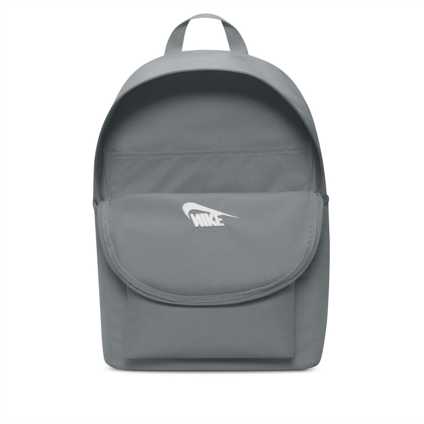 "Heritage" Rucksack, Logo Damen und Herren Rauch-Grau 4/5