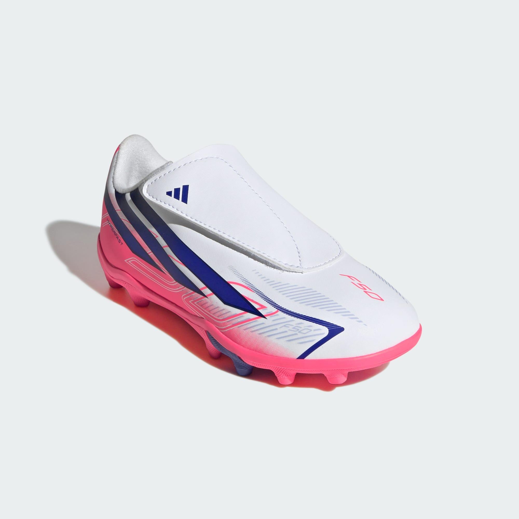 F50 Hyperfast Club voetbalschoenen met klittenband, kinderen 4/7