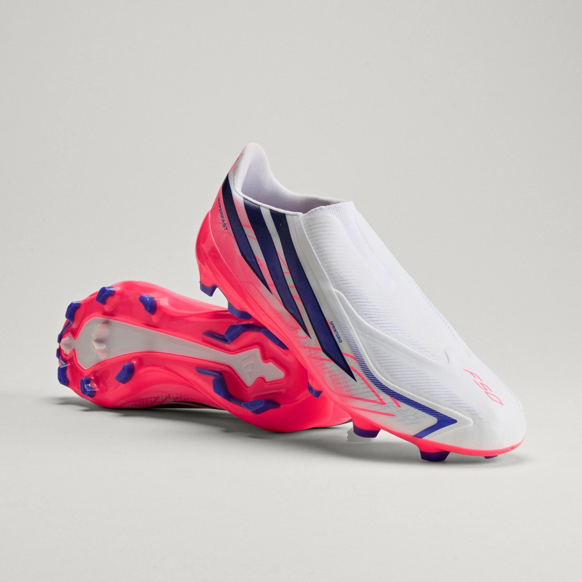 Chaussure de football sans lacets F50 Hyperfast League Terrain souple 7/7