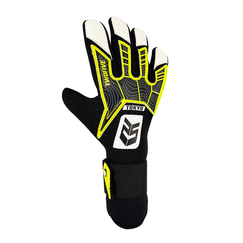 Guantes de portero TWOFIVE Tokyo Basic Negative Negro 4/6