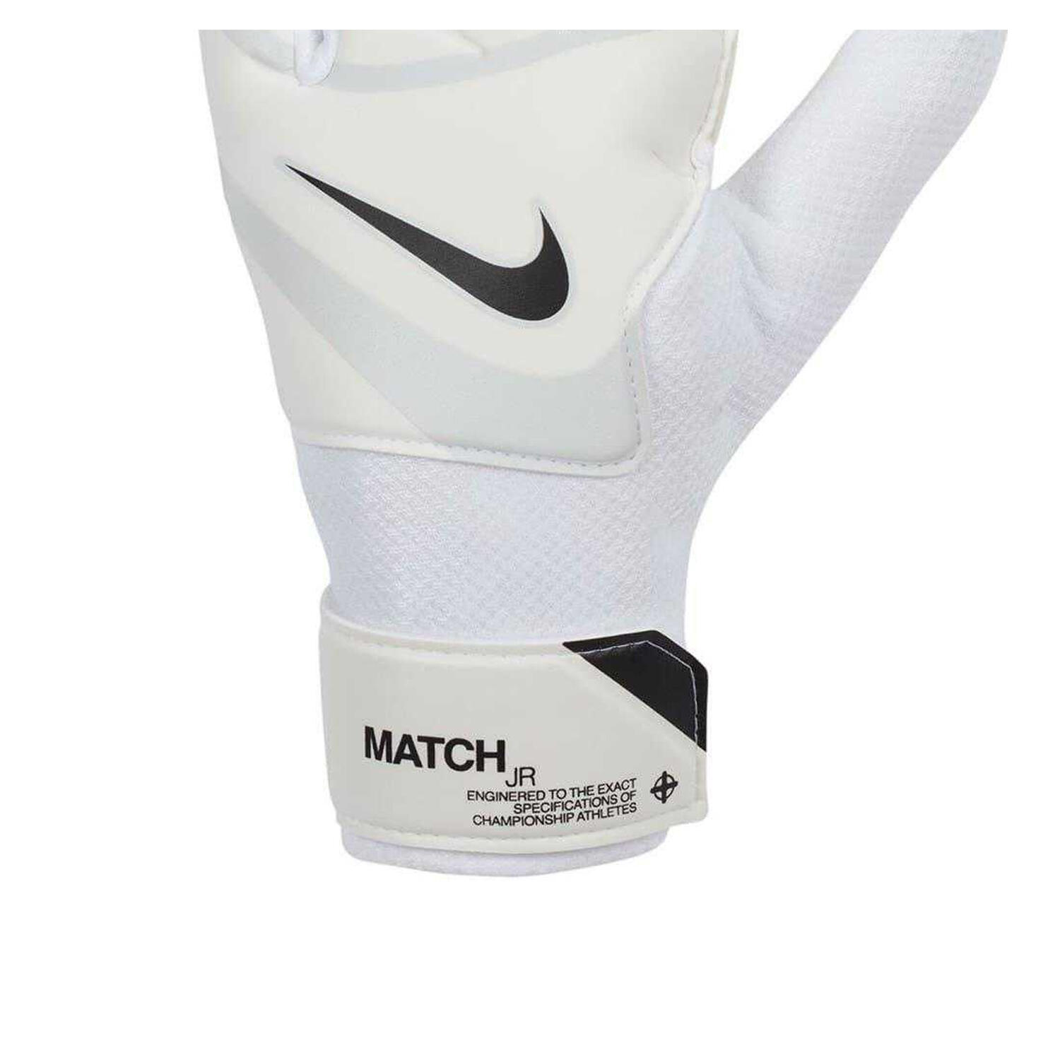 "Match" TorhüterHandschuhe für , Torwart Kinder Weiß/Schwarz 3/3