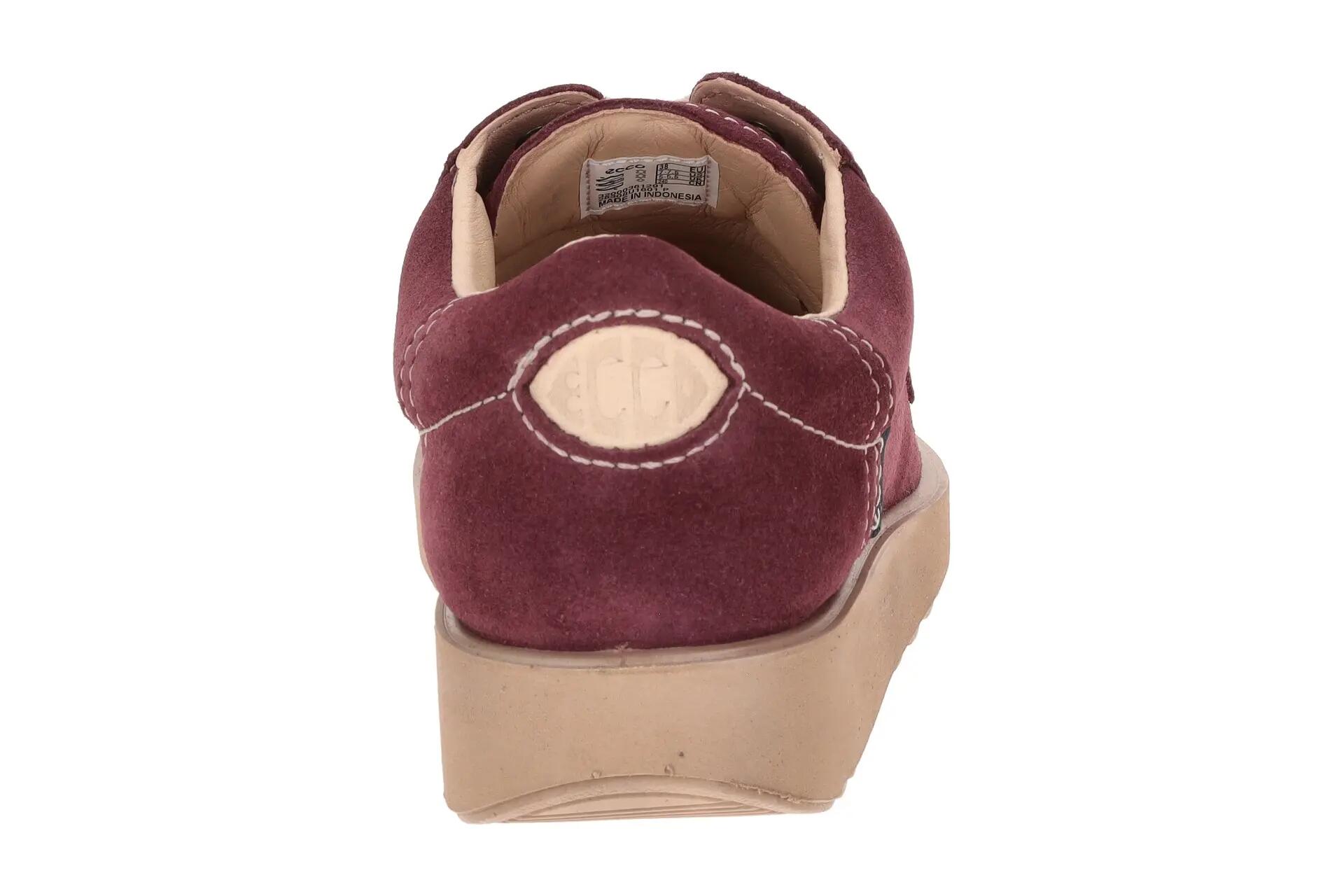 Ecco Joke Schuhe rot ruby Mokassin 320003 5/7