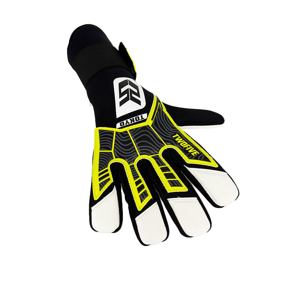 Guantes de portero TWOFIVE Tokyo Basic Negative Negro 3/6