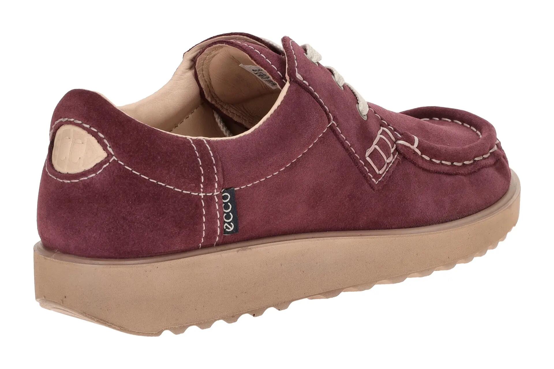 Ecco Joke Schuhe rot ruby Mokassin 320003 4/7
