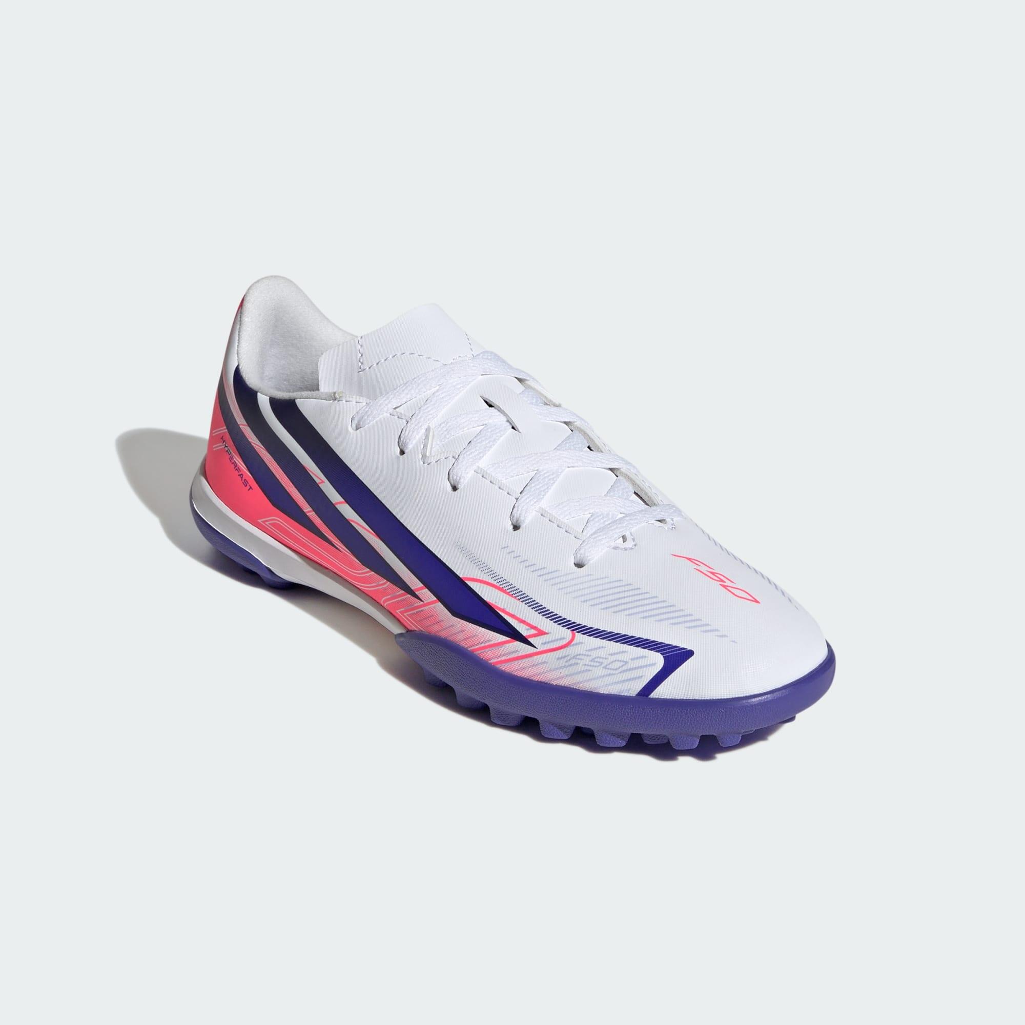 Botas de Futebol F50 HYPERFAST CLUB para Relva para Criança 4/7