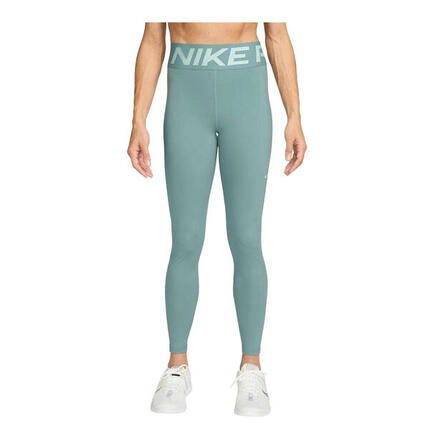 Legging PRO Femme (Blanc / Turquoise)