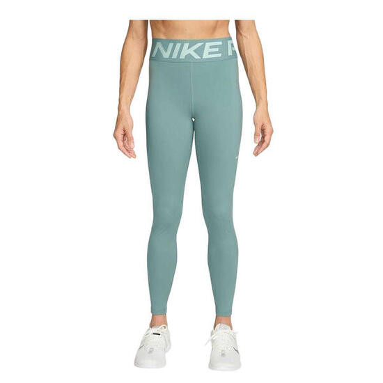Legging PRO Femme (Blanc / Turquoise)