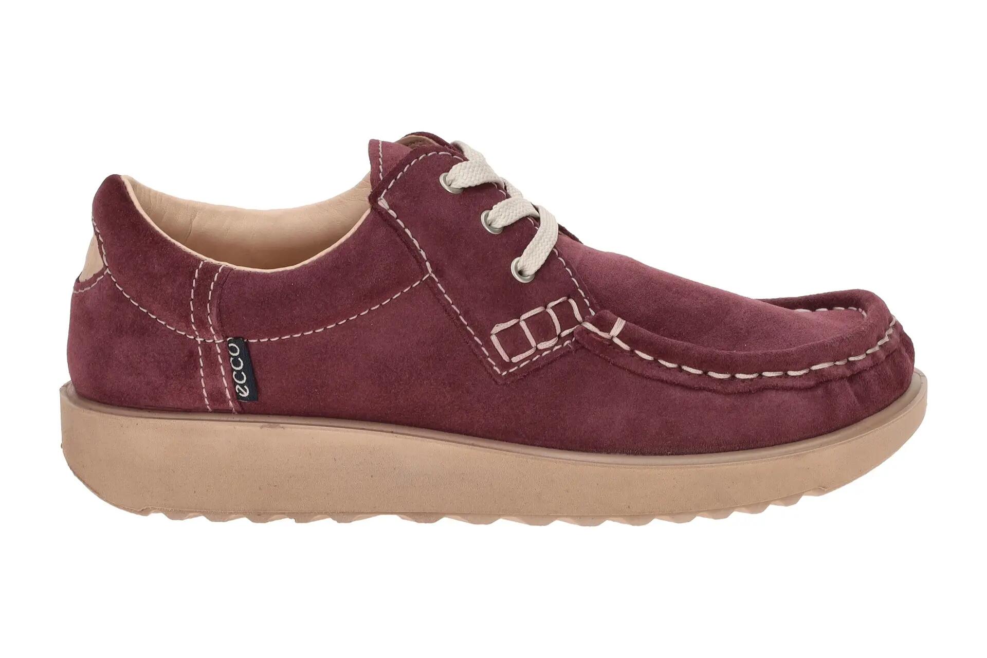 Ecco Joke Schuhe rot ruby Mokassin 320003 2/7