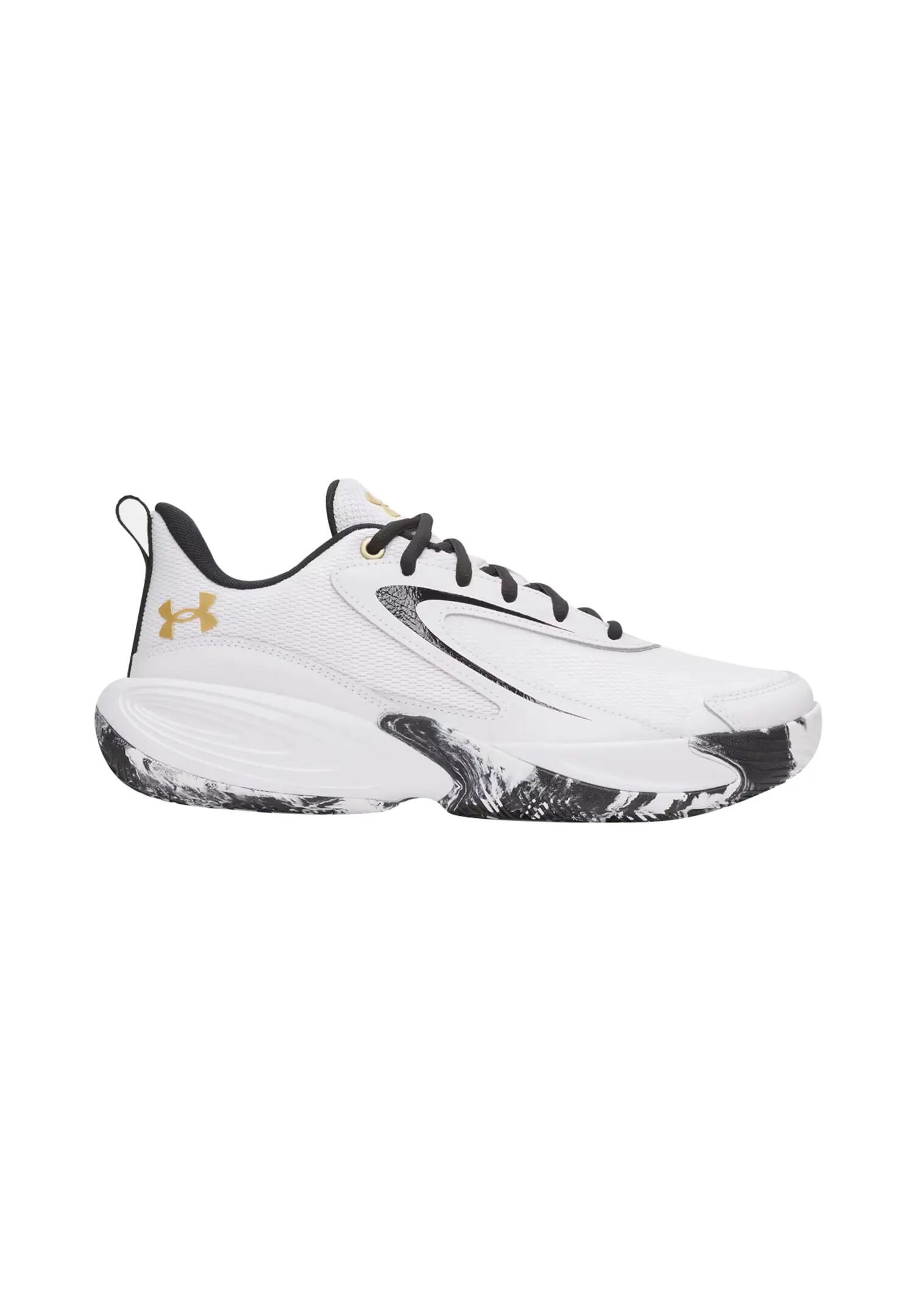 Under Armour Lockdown 8 Basketballschuhe Sneaker Unisex 6009400 100 weiss 7/14
