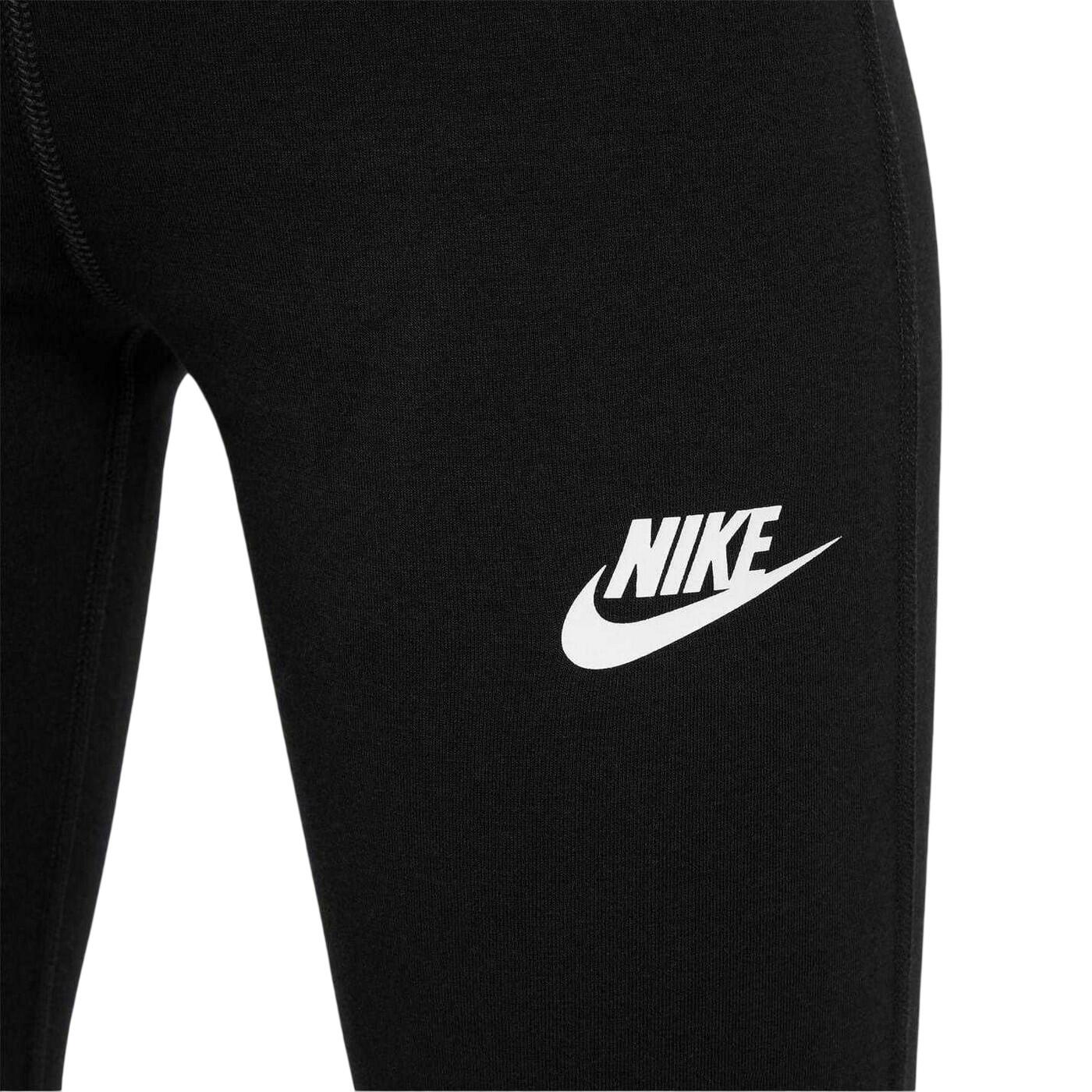 Girls Favorites Flared Leggings (Black/White) 4/4