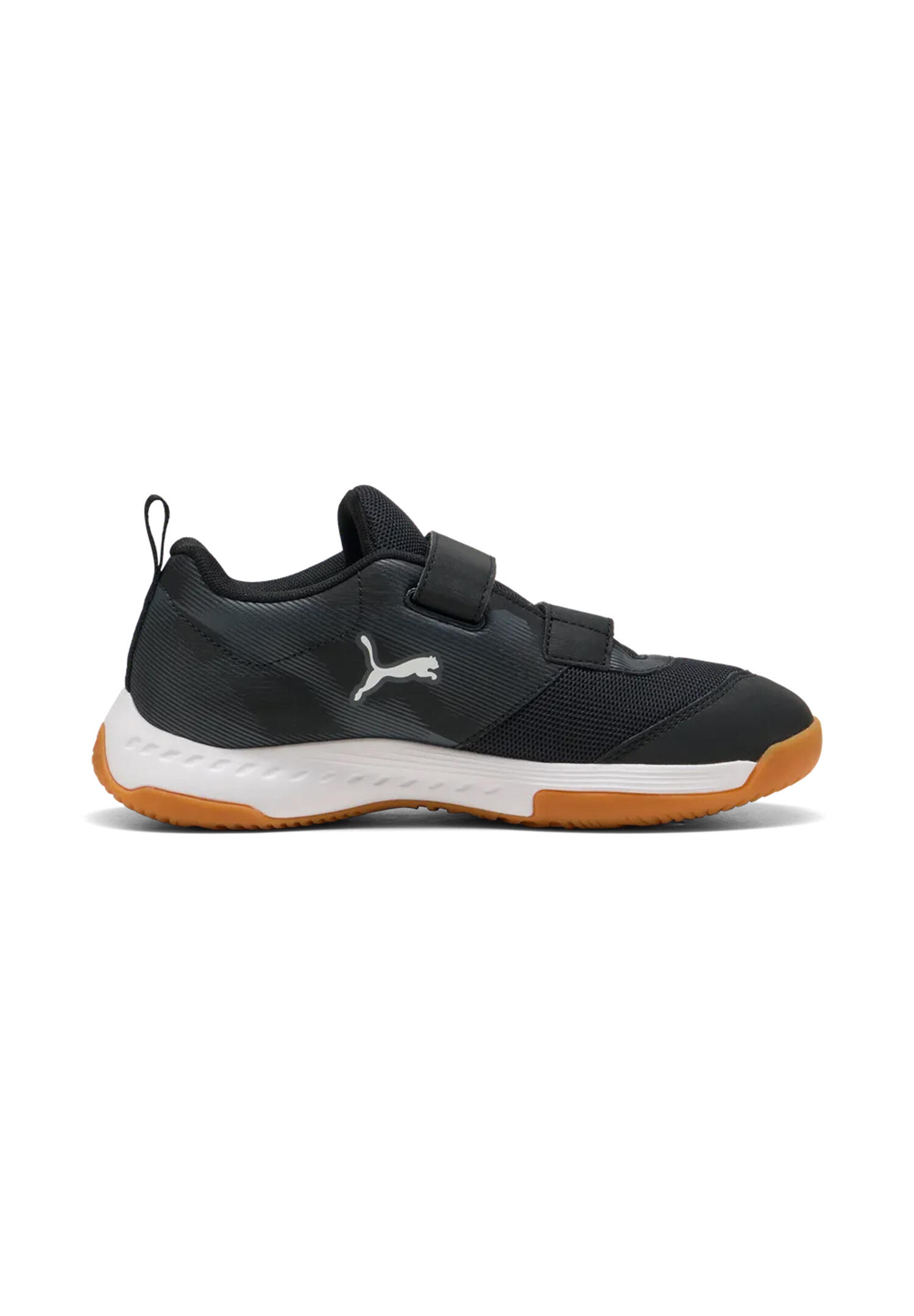 Puma Kinder Hallenschuh Varion 3V Jr 109098-01 Klettverschluss Schwarz 2/5