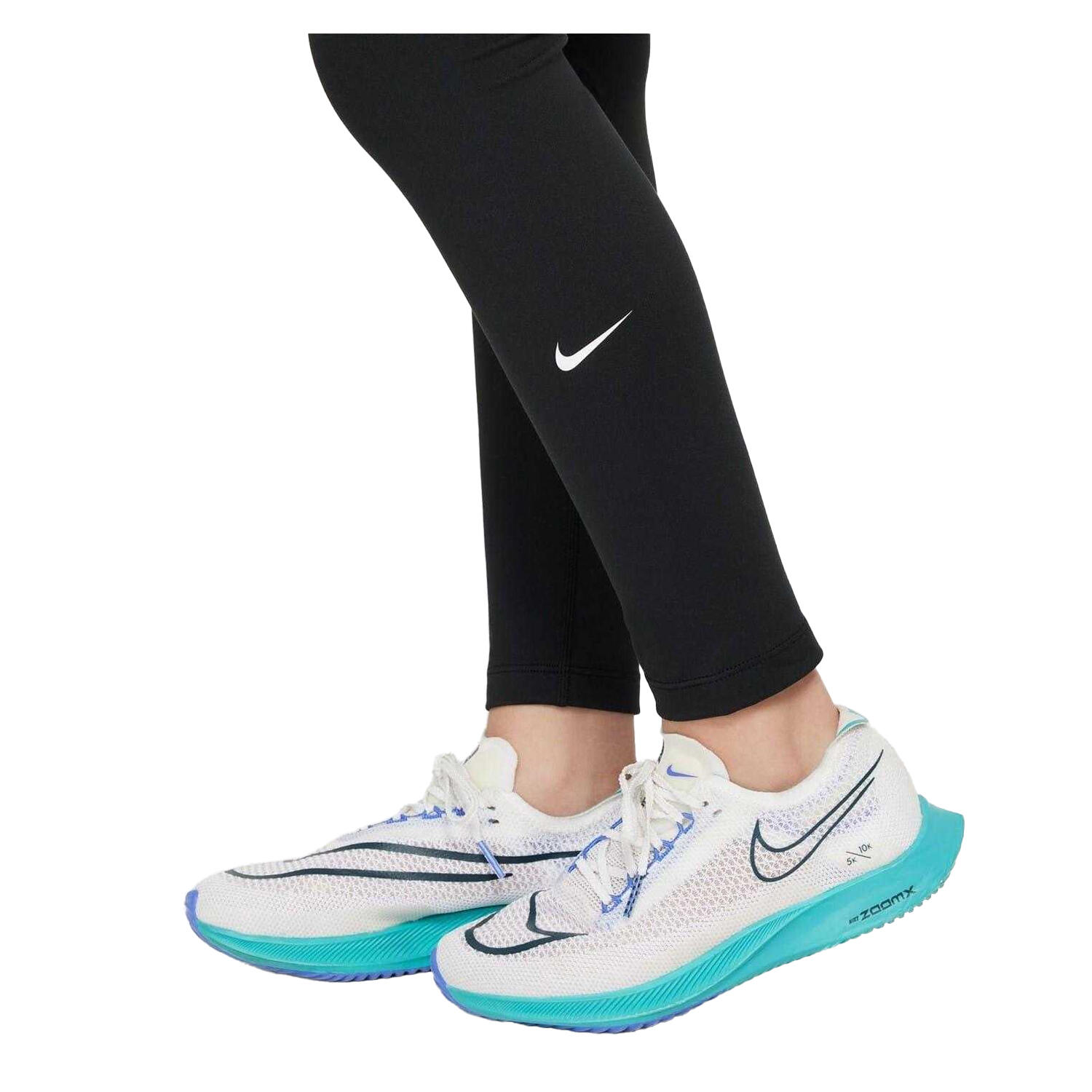 Legging ONE Fille (Noir / Blanc) 4/4
