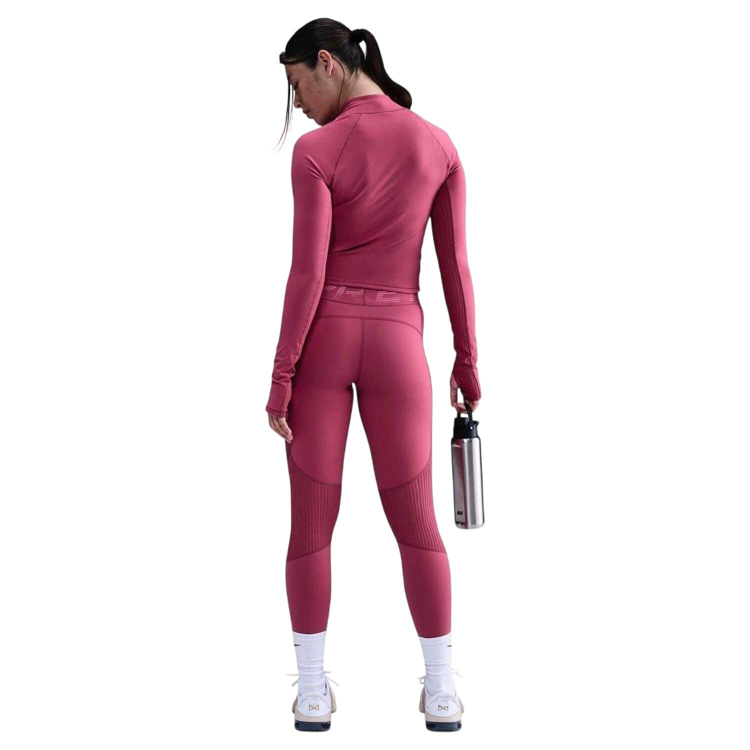 Pantacollant Donna Nike Barbabietola 2/3