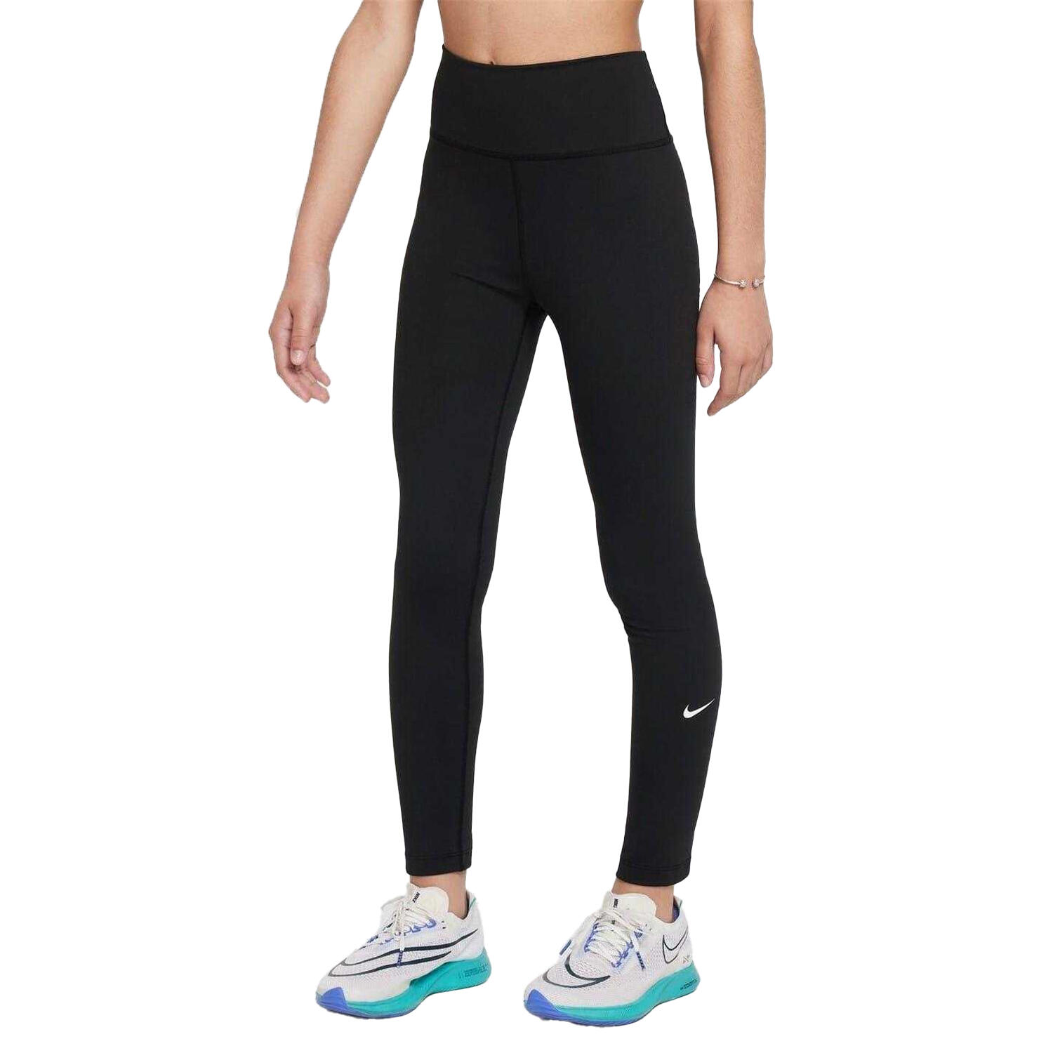 Legging ONE Fille (Noir / Blanc) 2/4