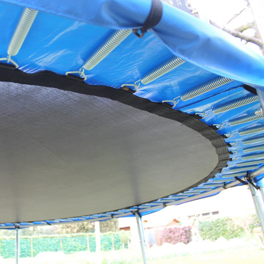 Ø 185 Cm Blu - Trampolino Elastico Tappeto salto Certificato Ce marca Yelloo 8/9