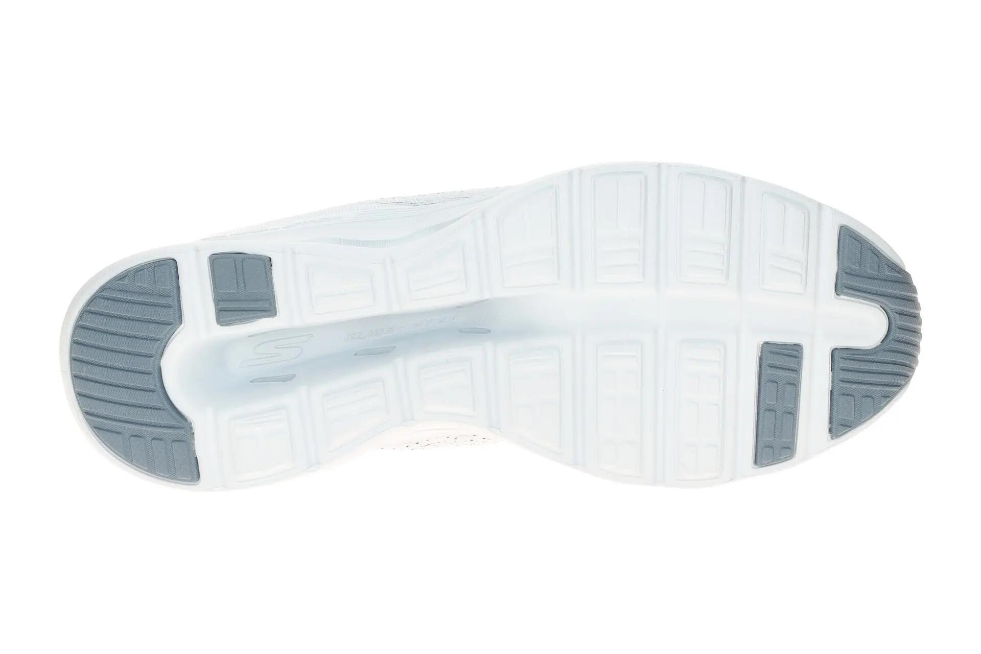 Skechers Go Walk Gliede Step Slipper blau grau SLIP-IN 125124 7/7