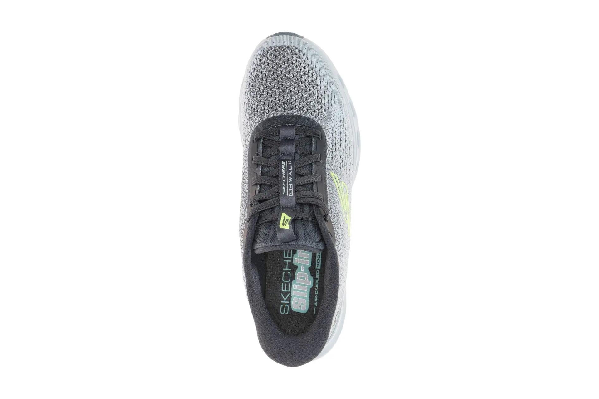 Skechers Go Walk Gliede Step Slipper blau grau SLIP-IN 125124 6/7