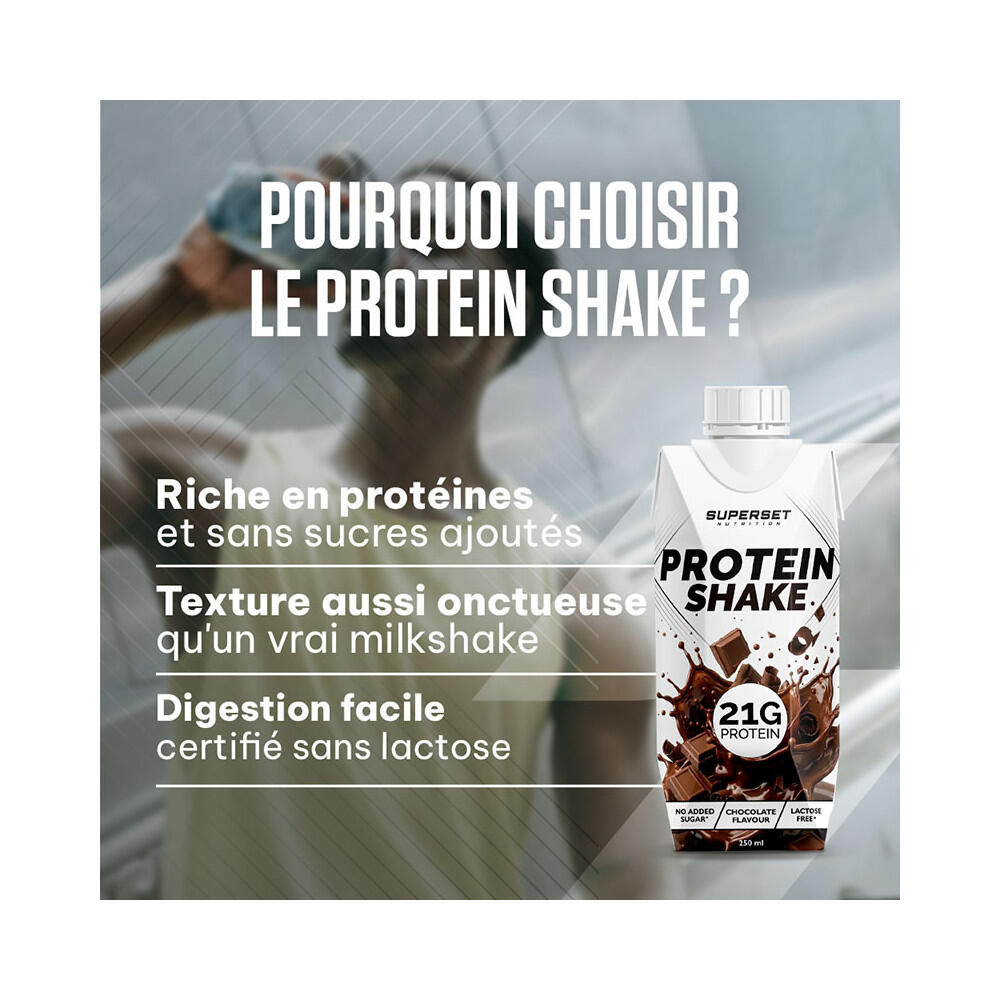 Boissons Protéinées | Protein Shake (15x250ml) | Chocolat 3/5