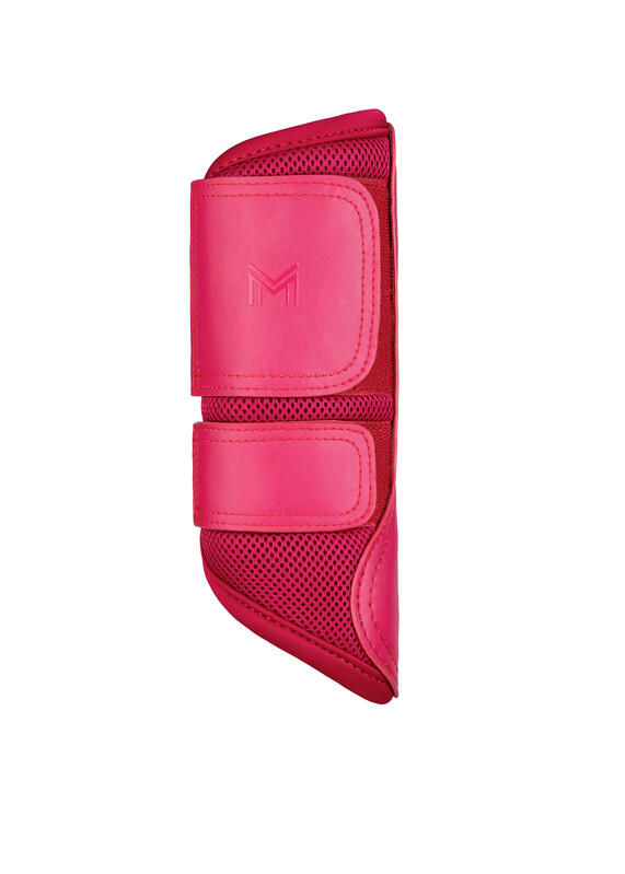 Protectores Mesh Equitación Maximilian Ego Frambuesa 2/6