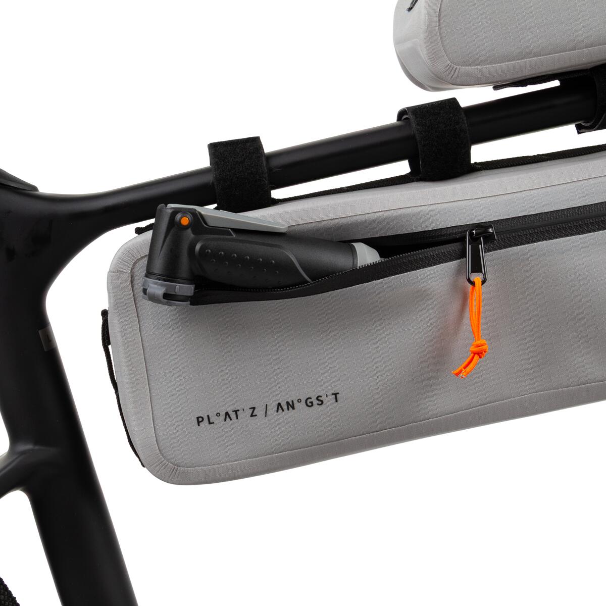 Bikepacking - Rahmentasche 3,8 L - Stratum - Spacegrau 5/5