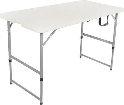 Brasq inklapbare vouwtafel - 180 x 70 cm - max. 100 kg - campingtafel - zwart