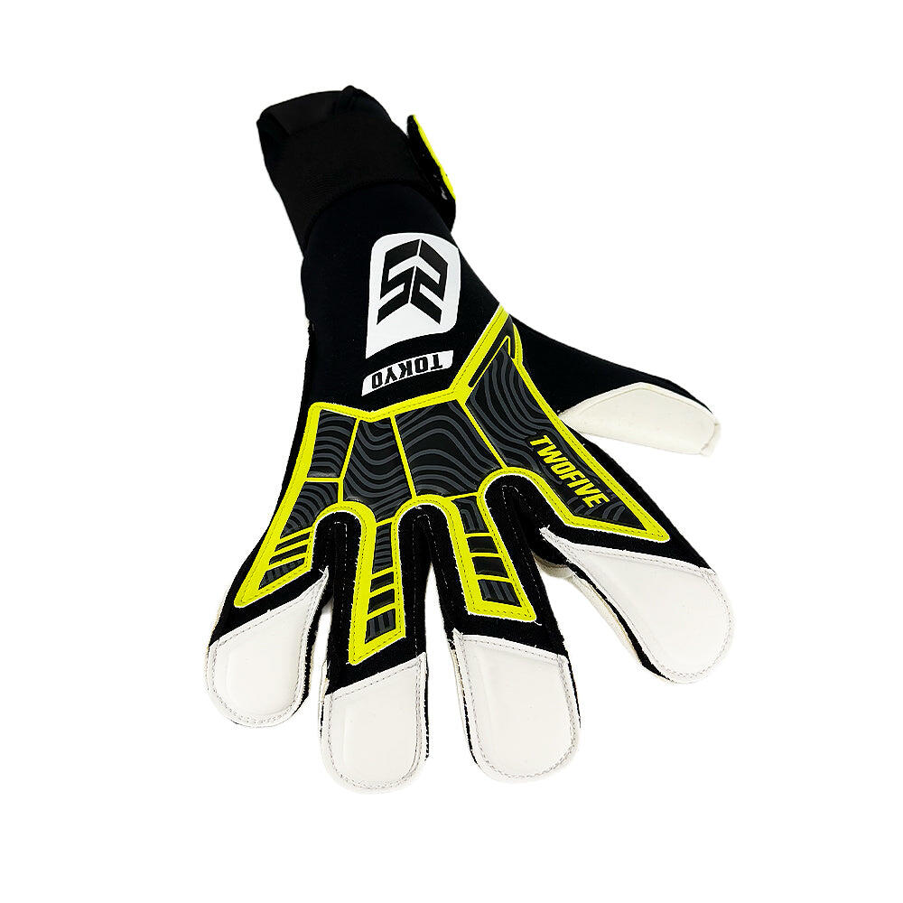 Luvas de guarda-redes TWOFIVE Tokyo Advance Roll Preto 3/6