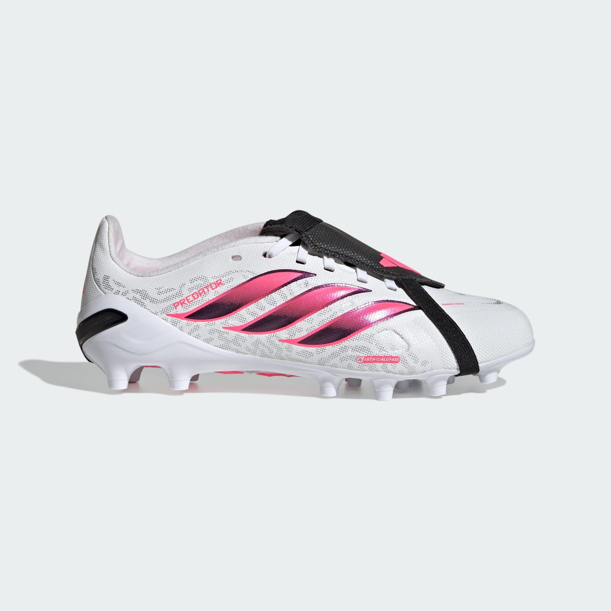 Dziecięce buty piłkarskie z wywijanym językiem na sztuczną nawierzchnię Predator