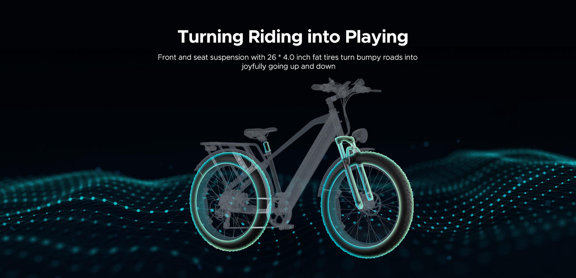 Vélo électrique pour adultes ENGWE E26 ST Batterie 48V16AH 9/12