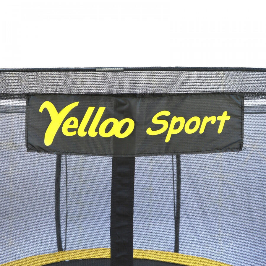 Ø 366 Cm Giallo - Trampolino Elastico Tappeto salto Certificato Ce marca Yelloo 7/14