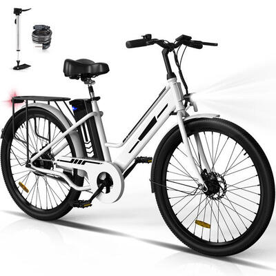 Elektrische stadsfiets 27,5" 36v 12ah uitneembare accu actieradius 100 km bk8sl