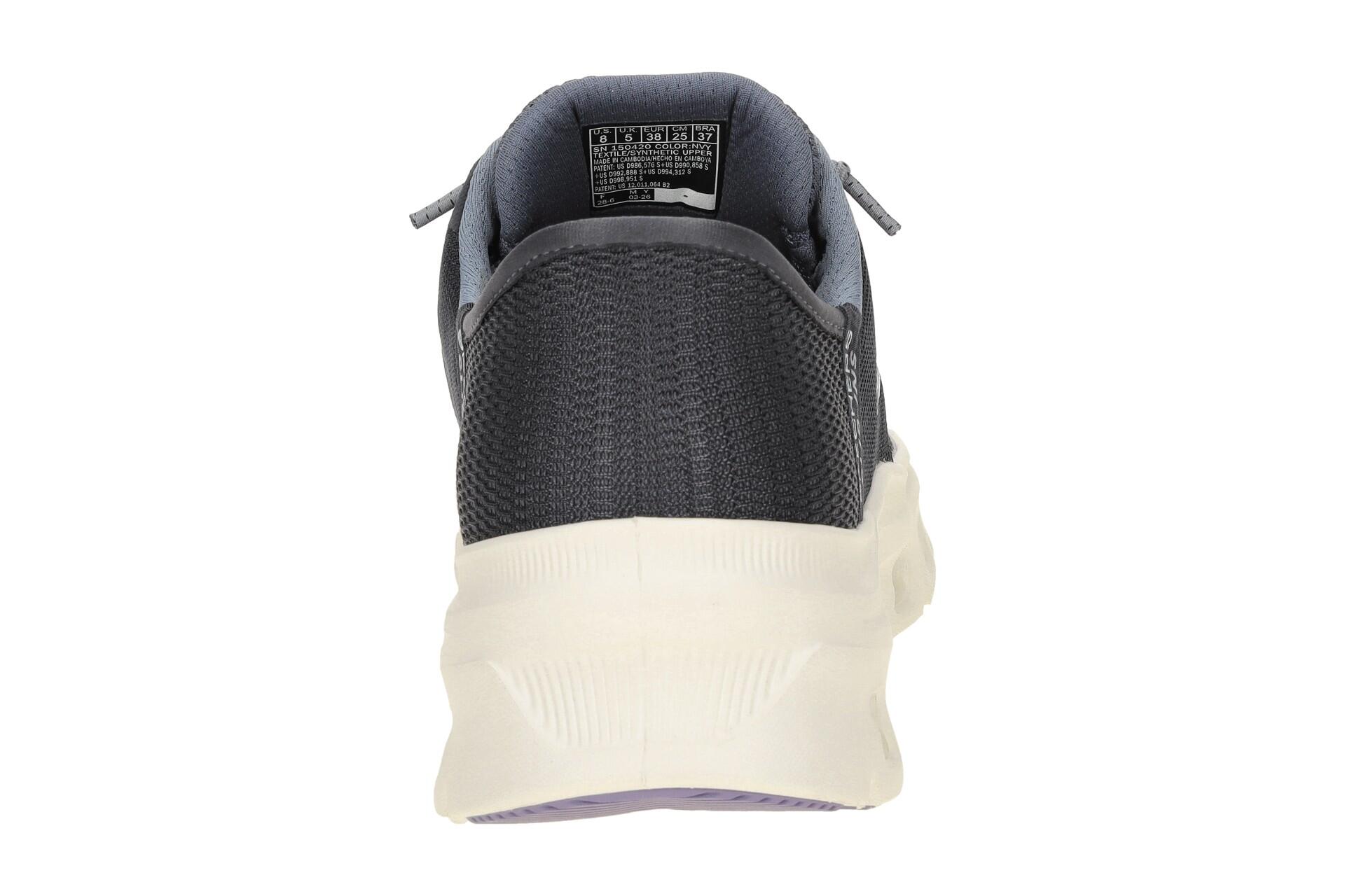 Skechers Glide Step Schuhe blau marineblau Damen SLIP-INS 150420 5/7